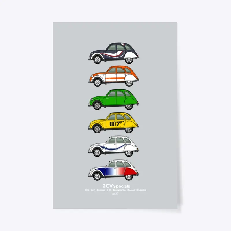 2CV Special editions collection